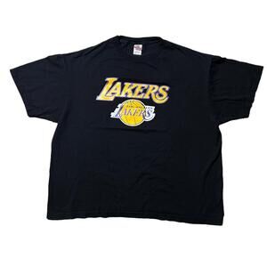 Los Angeles Lakers Black Shirt Xxxl 3Xl Kobe Mamba Y2K